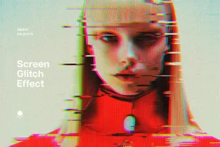Glitching Screen Photo Effect