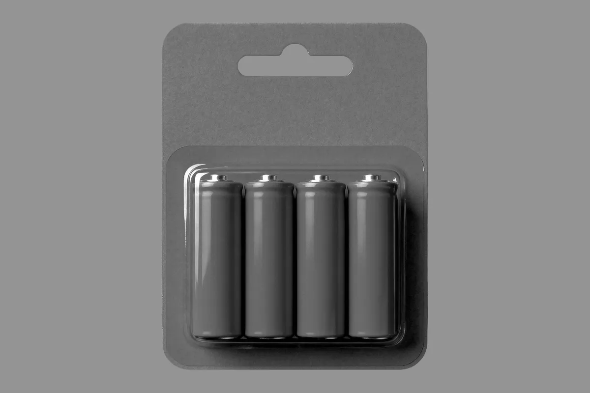 AA Battery Pack Mockup