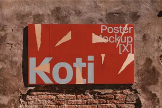 Torn Posters Mockup