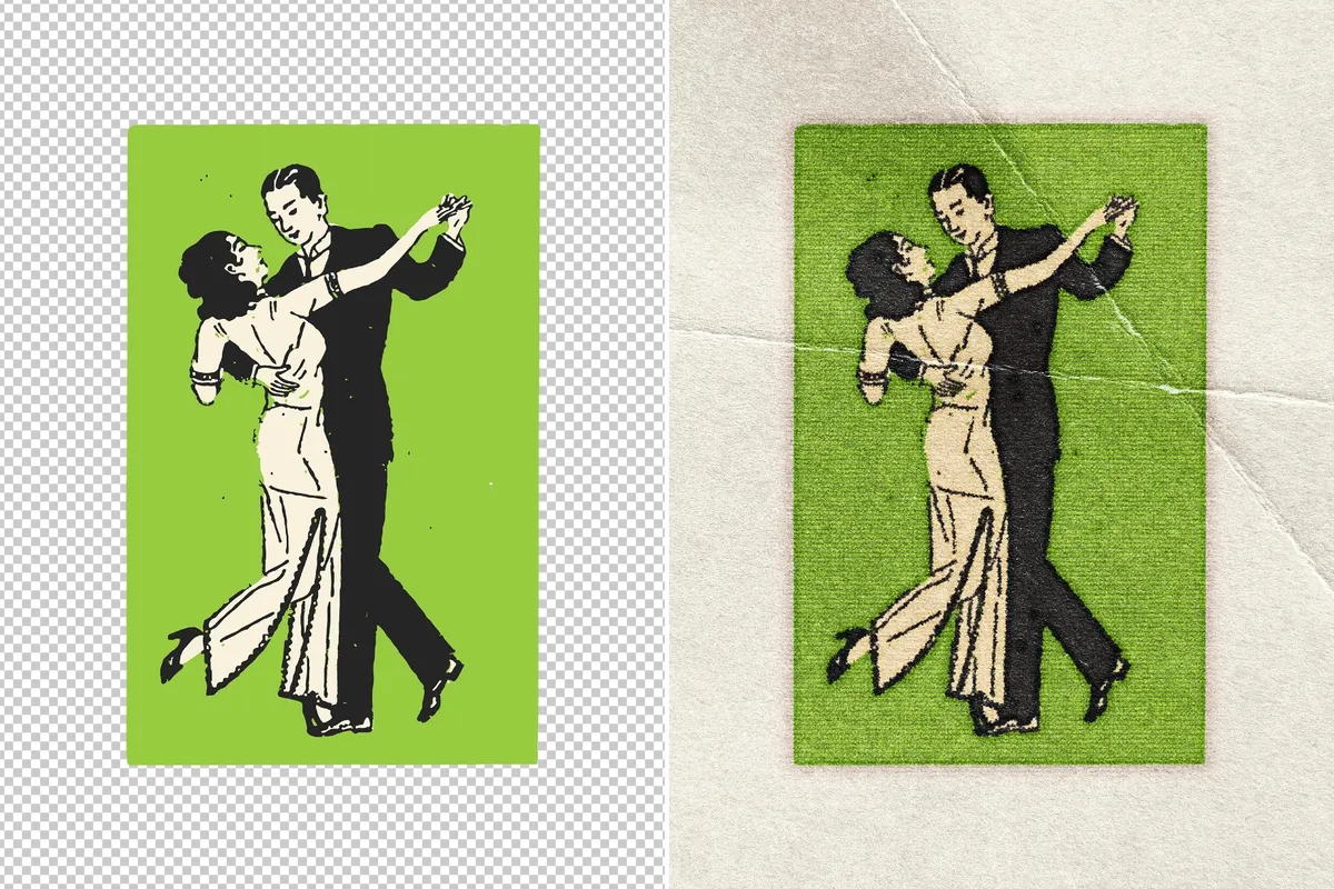 Vintage Printing Effect