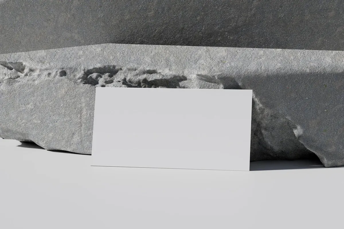 HASNIA Envelope Mockup