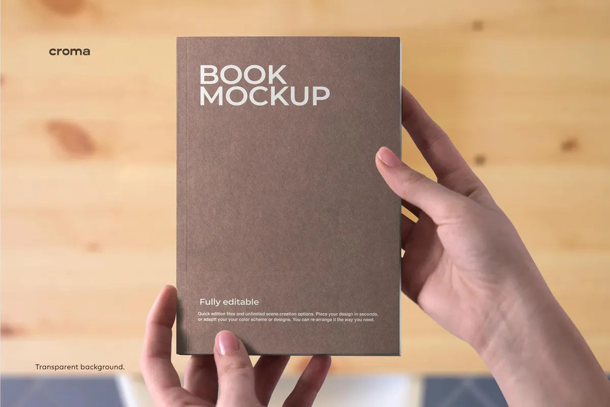 Paperback Book Mockup