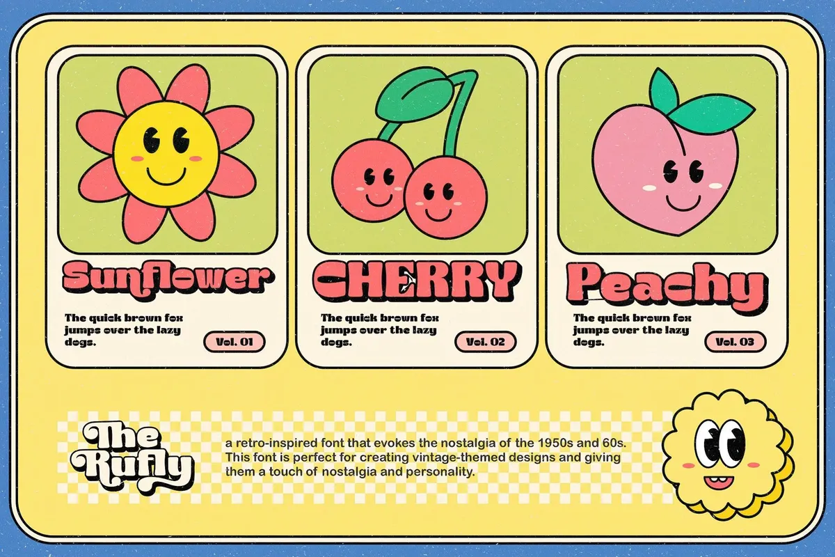 The Rufly — Retro Font