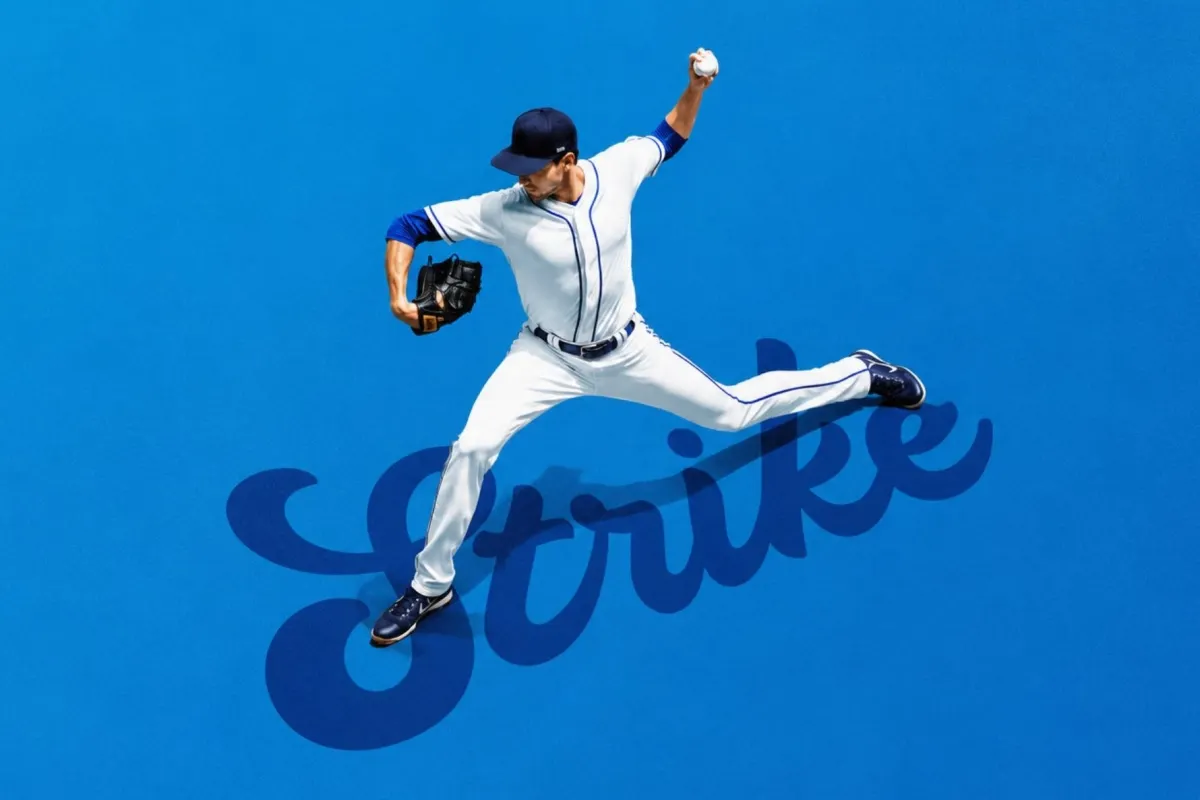 Outfield Glory - Vintage Baseball Script Font