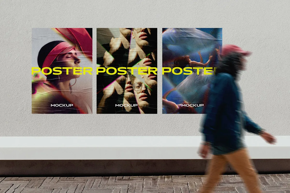Street Art Poster Mockup