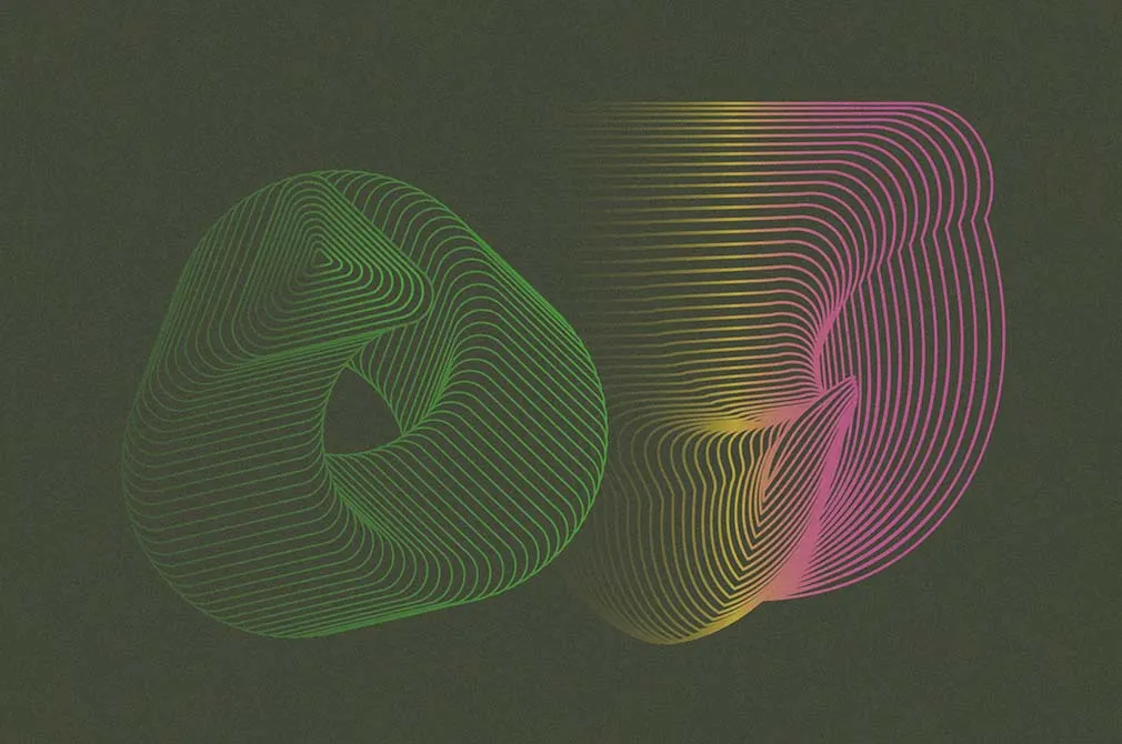 Retro Illusion Shapes