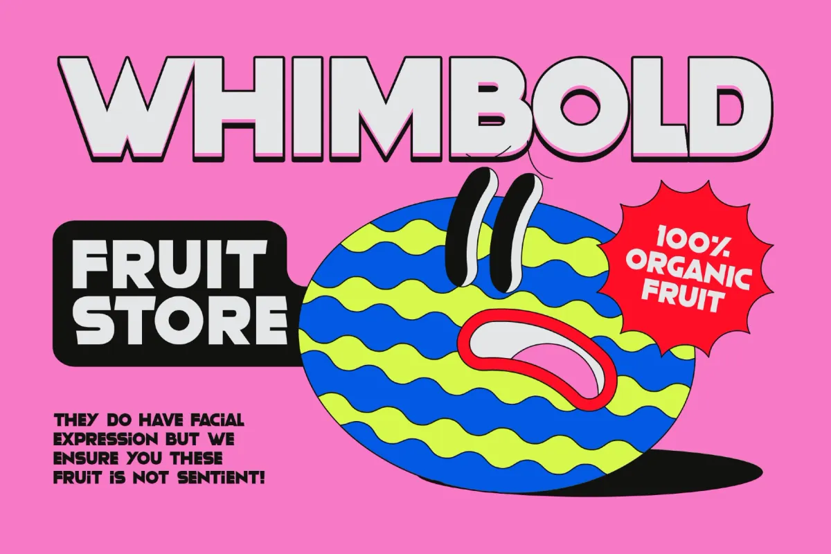 Whimbold Font