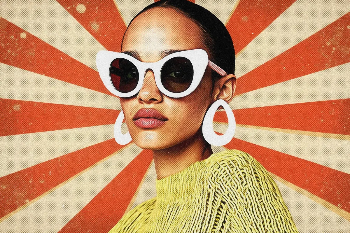 Retro Pop-Art Style Photo Effect