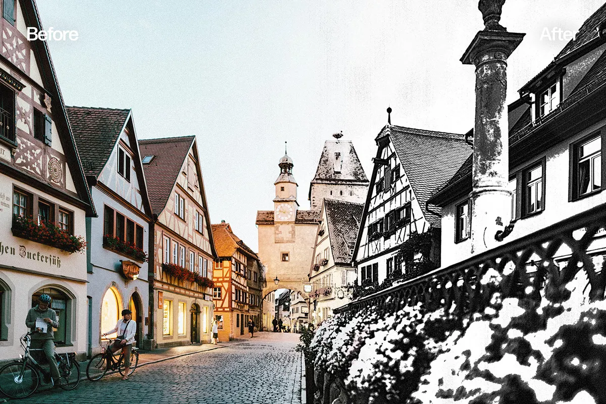 Copier Textures Photo Effect