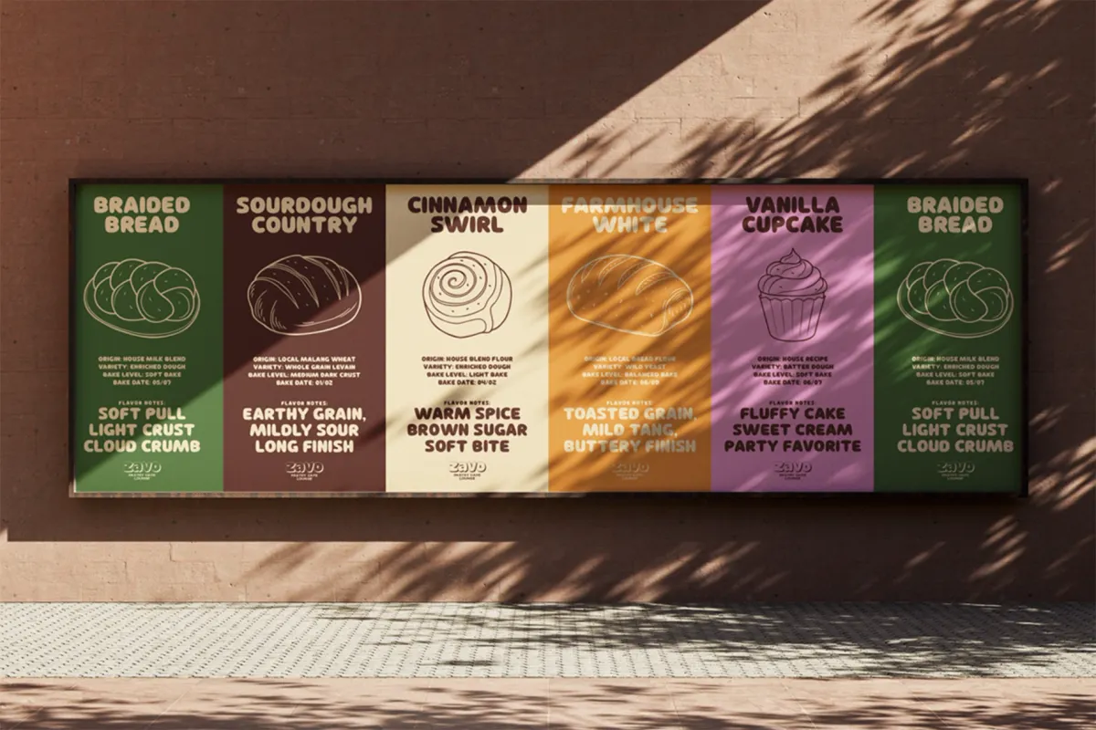 Zavo Sans – Playful Food Branding Font