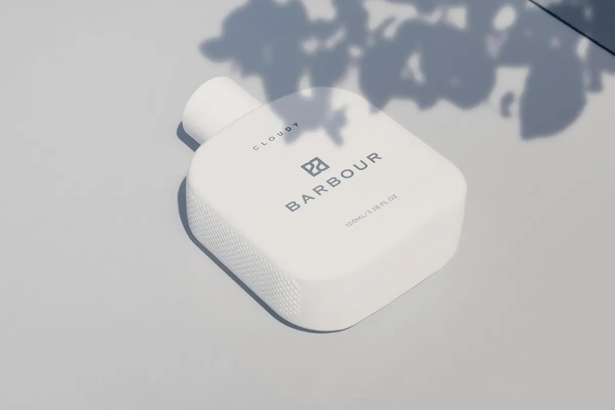Sunlit Fragrance Bottle Mockup