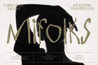MIFOLKS — Naive Handwritten Font