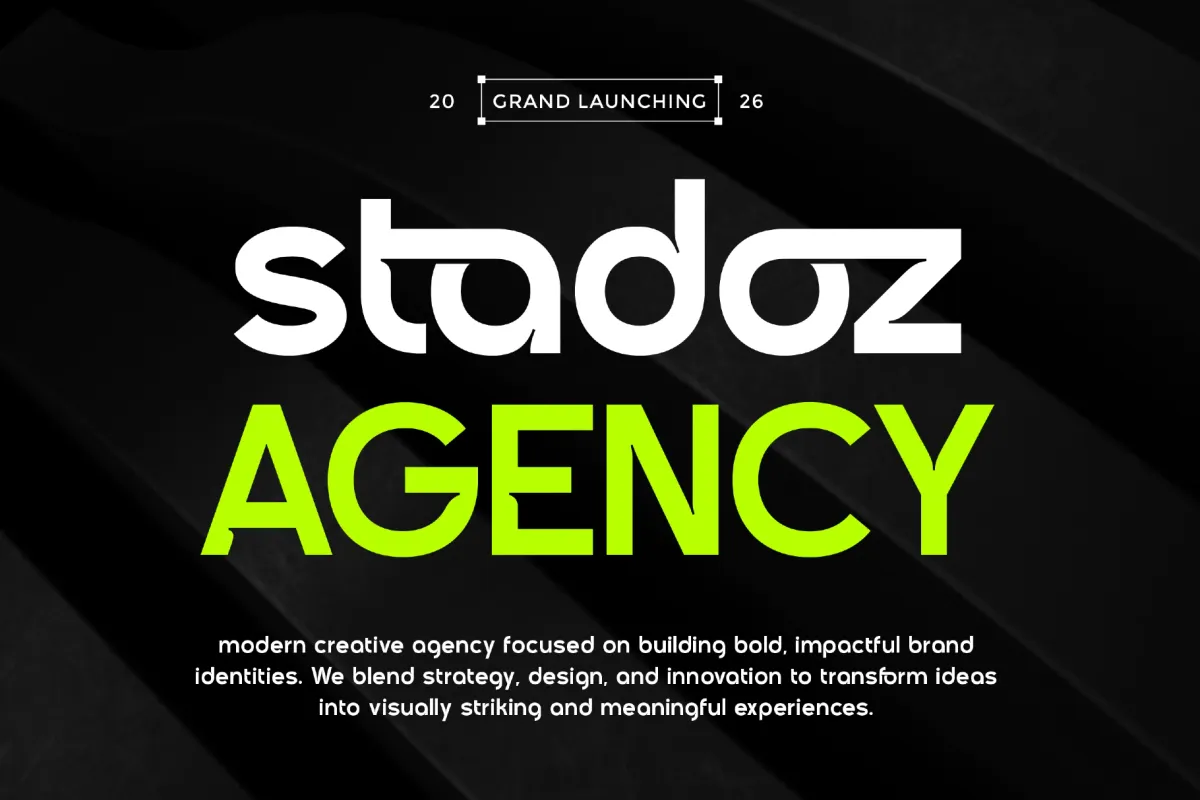 Tanod – Modern Corporate Logo Sans Font