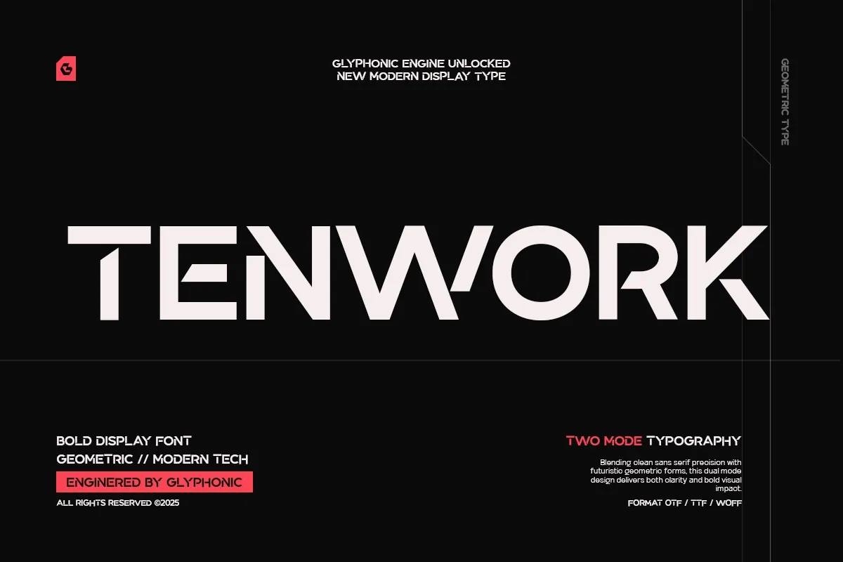 GC Tenwork - Modern Tech Sans