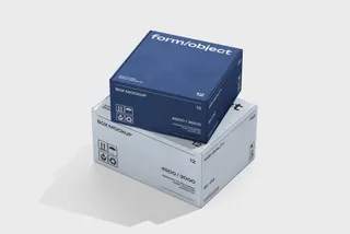 Two Stacked Carton Boxes Mockup