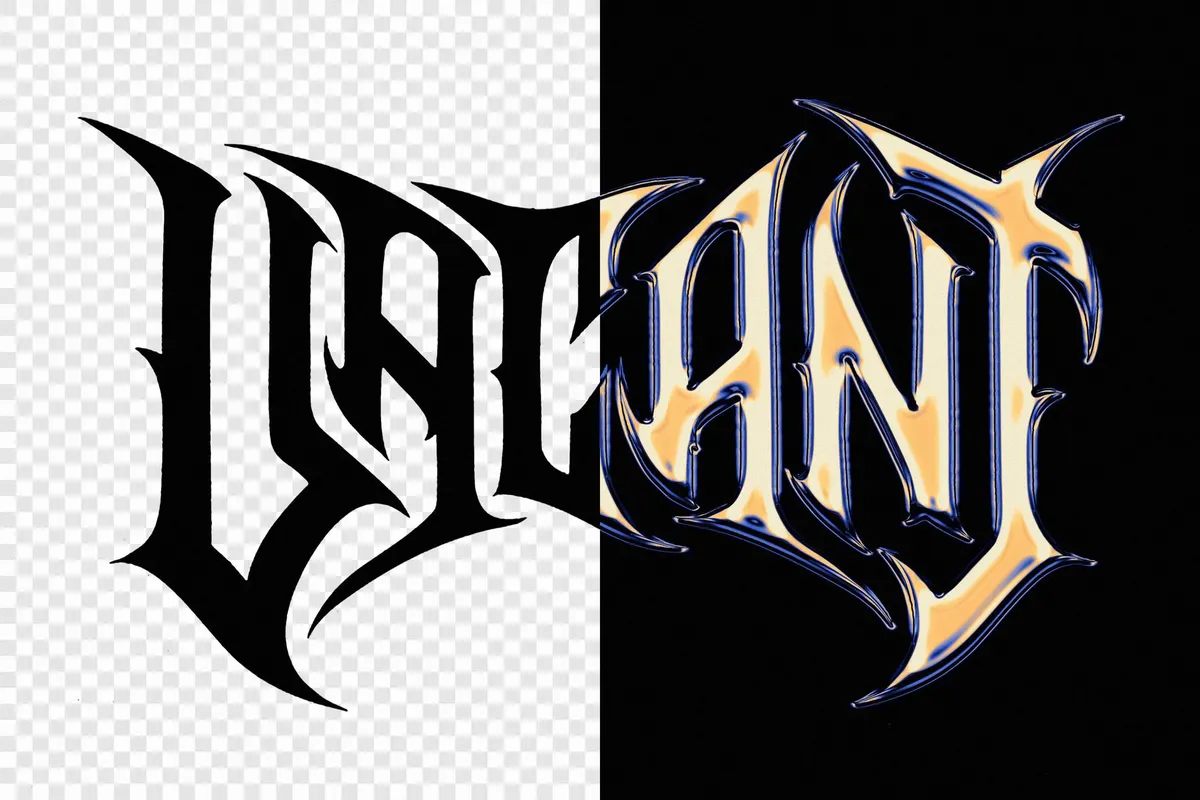 Metal Chrome Text & Logo Effect