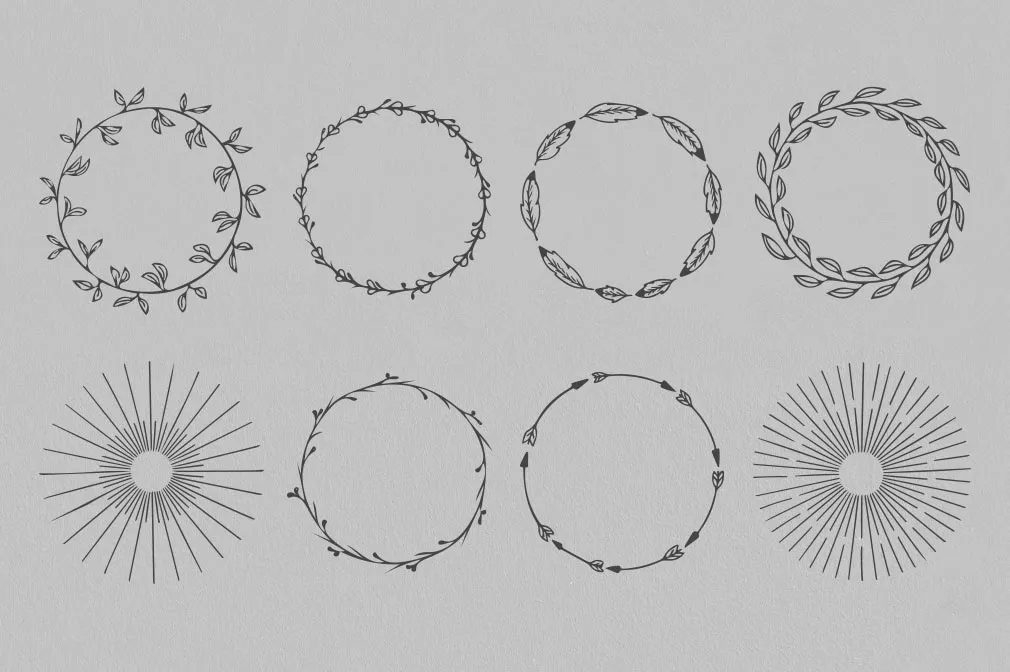 Hand-Drawn Tribal Vectors Set