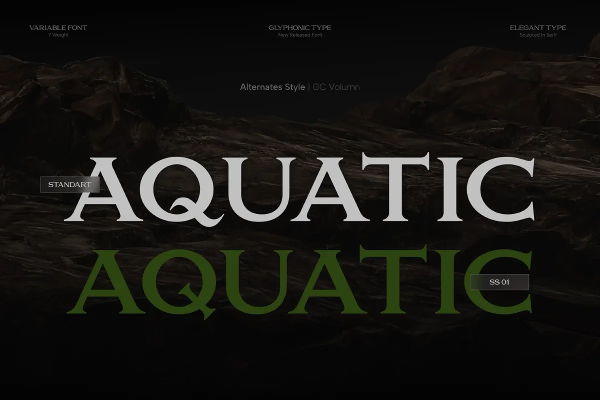 GC Volumn - Elegant Serif Font