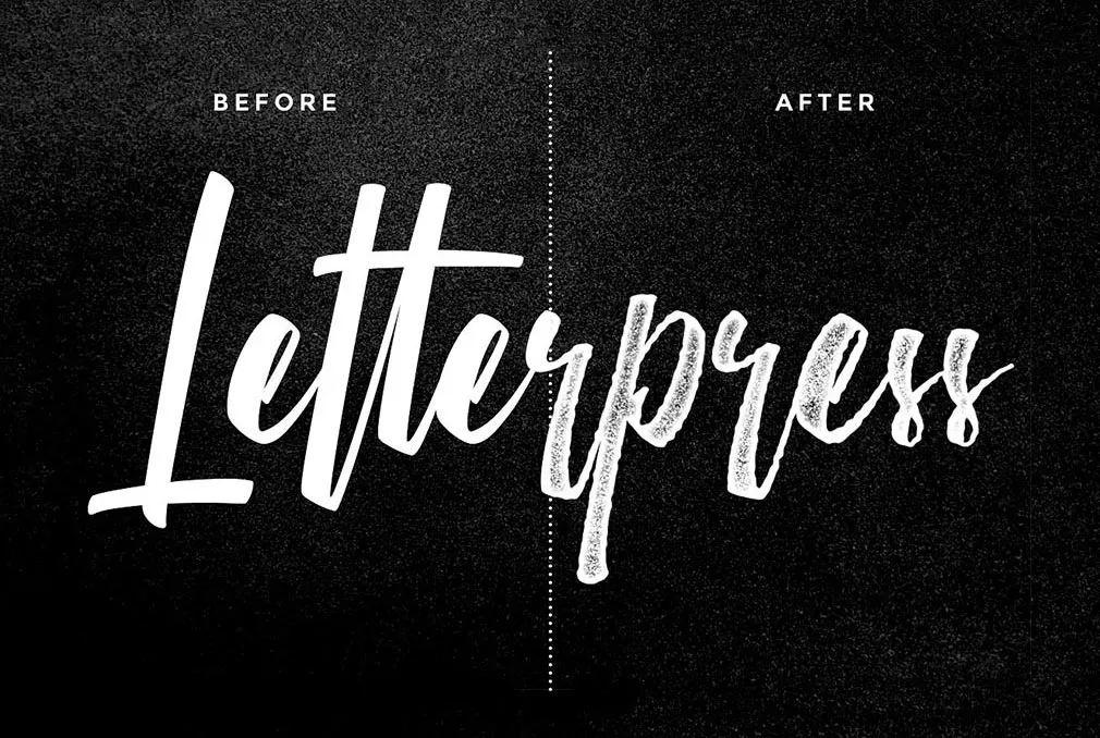 Ink Stamp Layer Styles