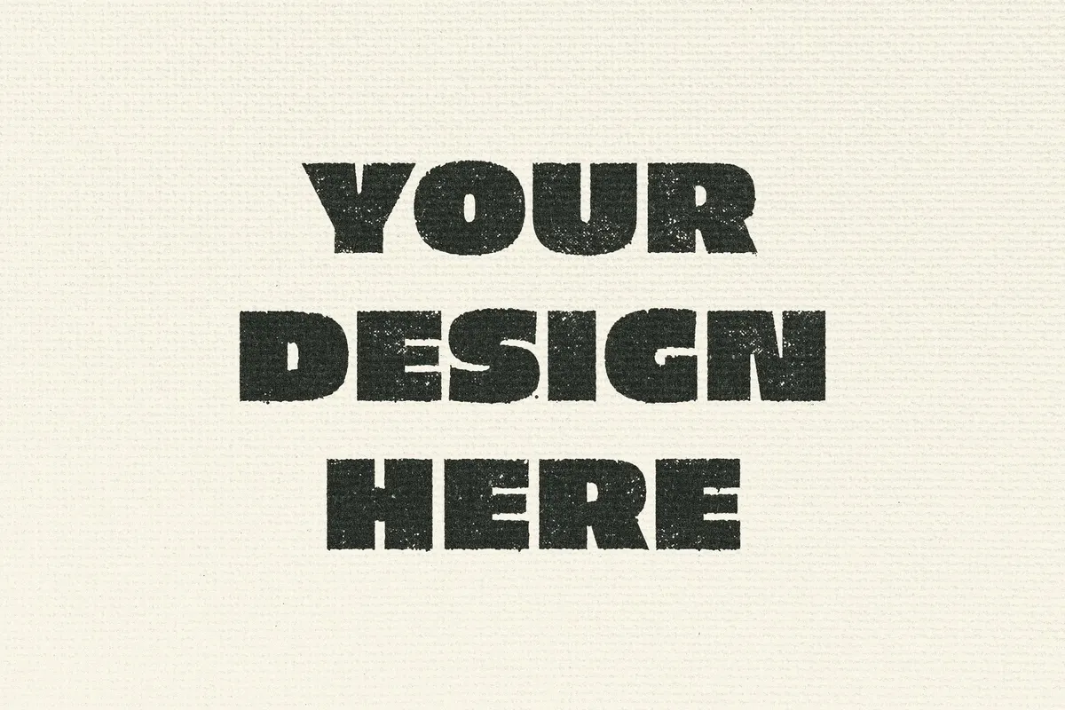 Stamp Text & Logo Effect