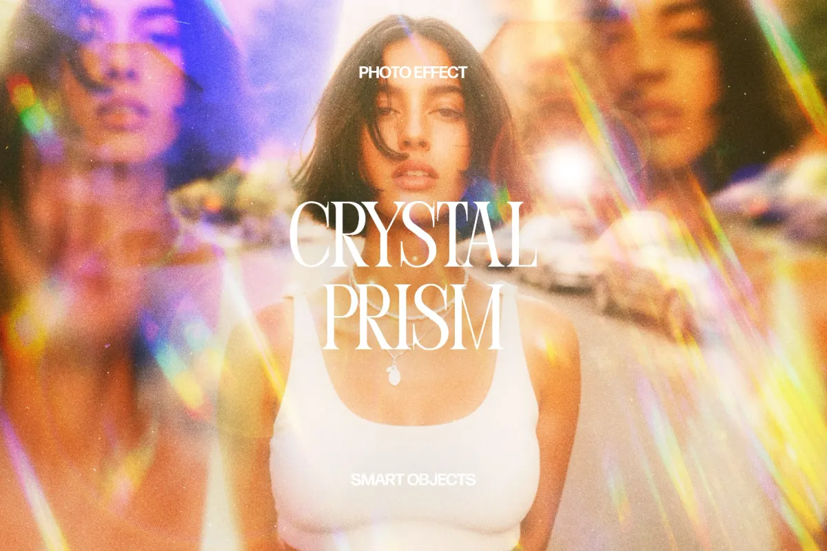 Crystal Prism Photo Effect