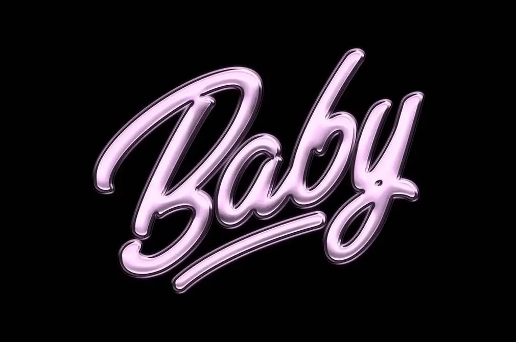 Metal Chrome Text Effect