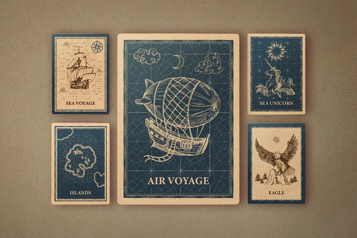Vintage Map: Procreate Brushes