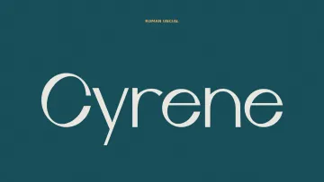 Cyrene Fashion Font