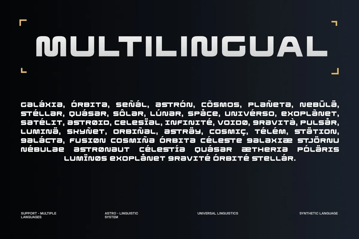 TRT Makron - Futuristic Geometric Sans Font
