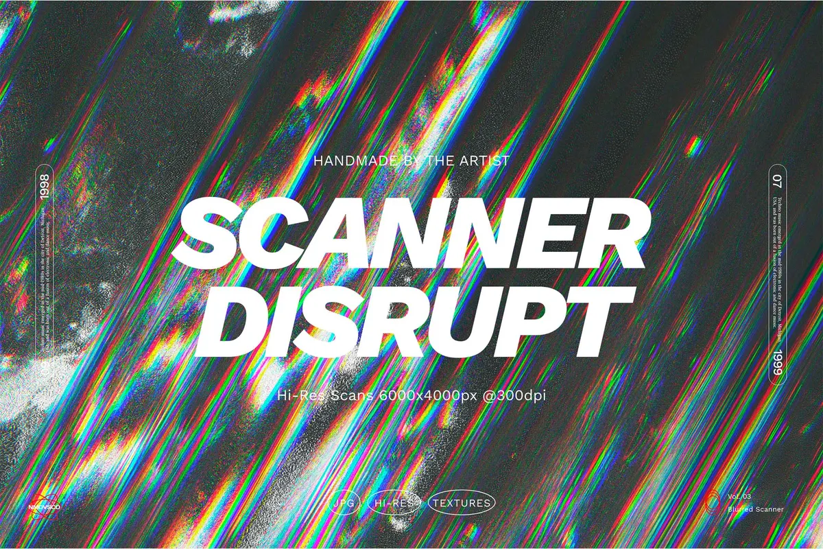 Scanner Disrupt — Hi-Res Textures