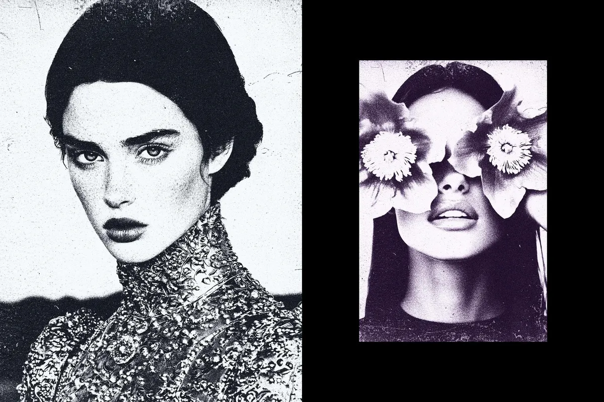 Retro Grunge Photo Effect