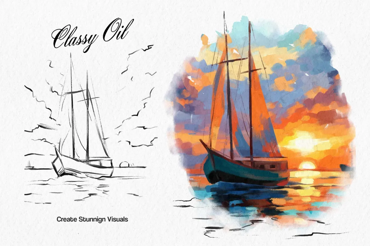 Classy Oil Photoshop Brushes