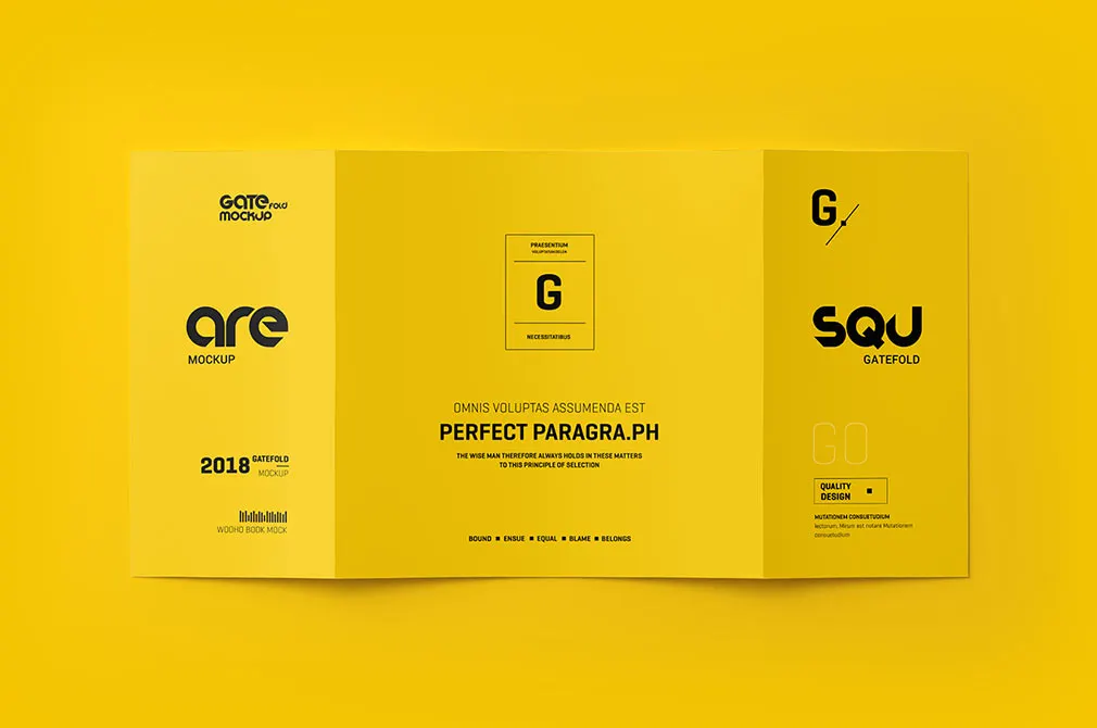 Brochure Mockup Scenes