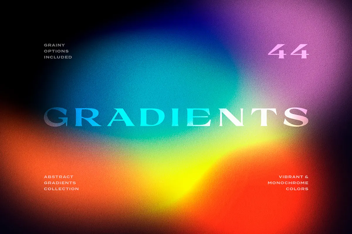 Magma Retro Gradient Textures