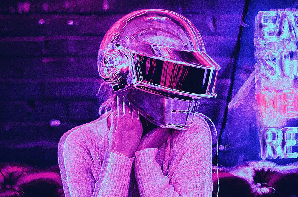 Cyberpunk Photo Action