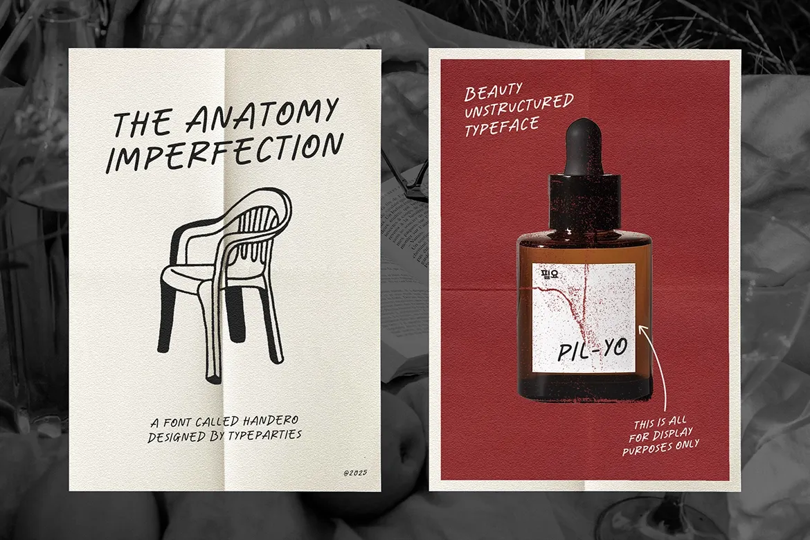 Handero - Expressive Handwritten Display Font