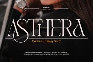 GC Asthera – Modern Display Serif Font