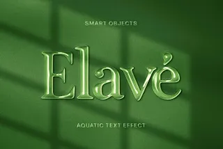 Aquatic Text Effect