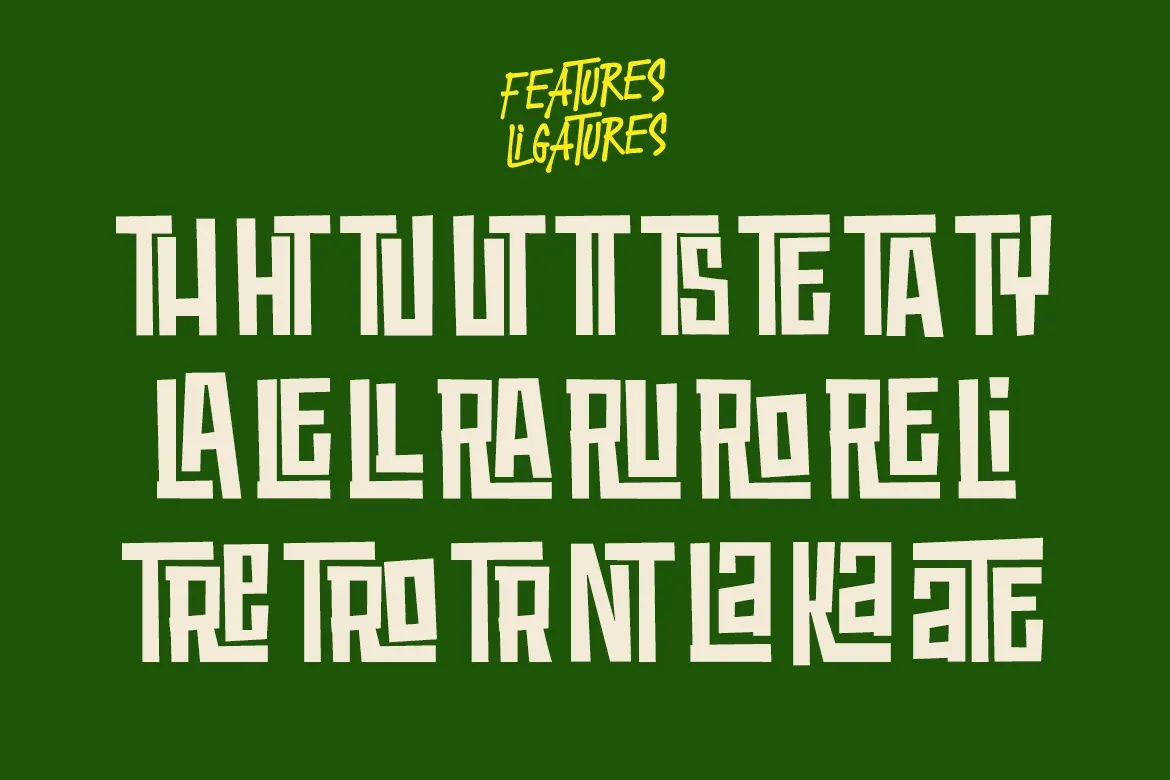 Sate Kacang – Bold Playful Display Font