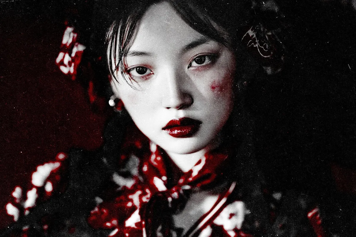 Vintage Noir Photo Effect