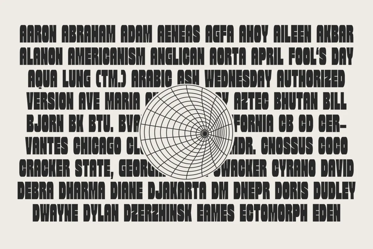 Ramosha - Bold Condensed Display Font