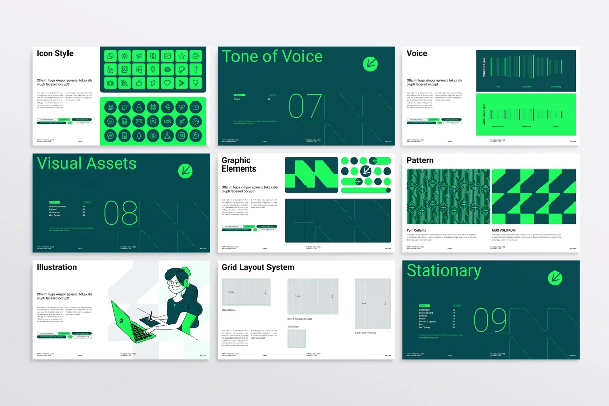 Brand Guidelines Presentation Template