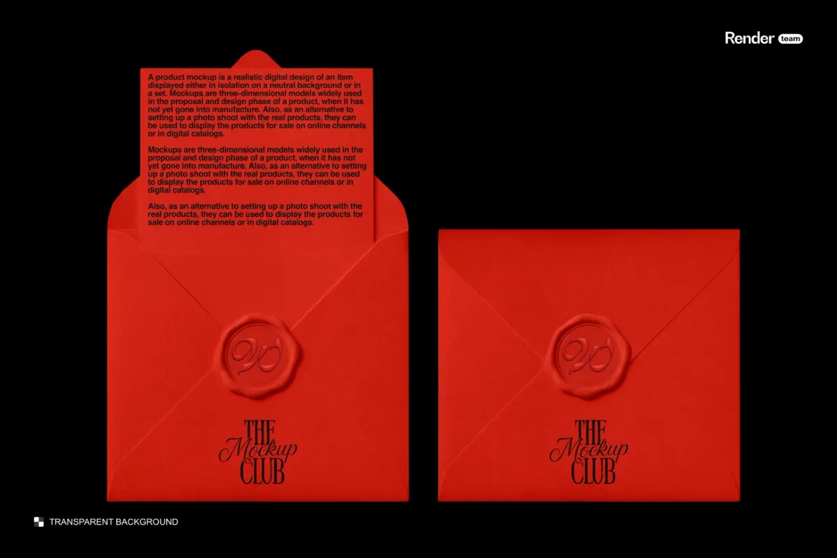 Envelope & Letterhead Mockup Set