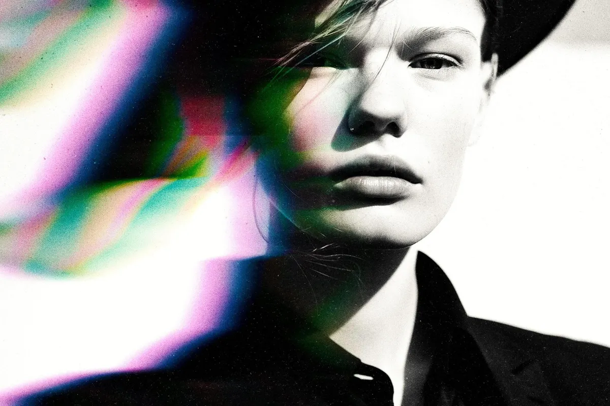 Anaglyph Blur Photo Effect