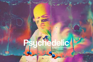 Psychedelic Film Photo Effect