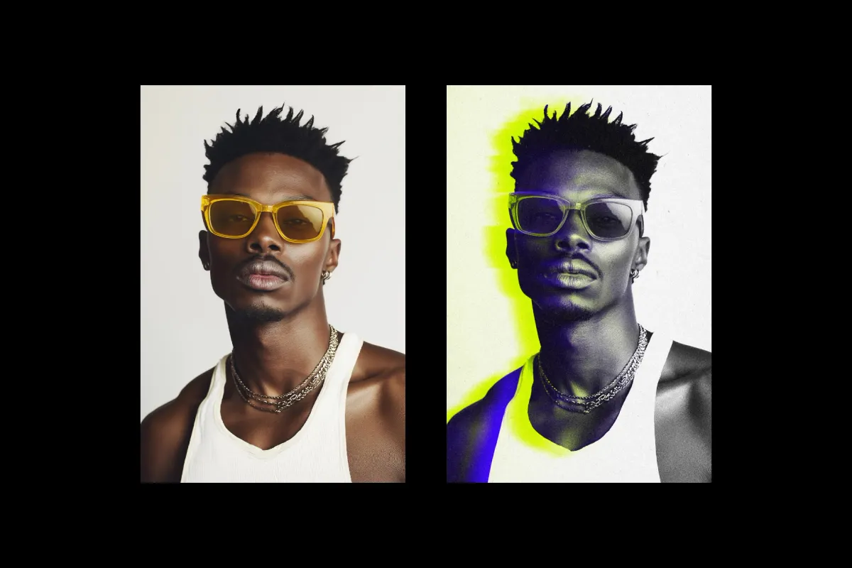 RGB Split Photo Effect