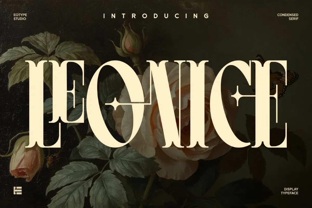 Leonice - Elegant Condensed Serif Font