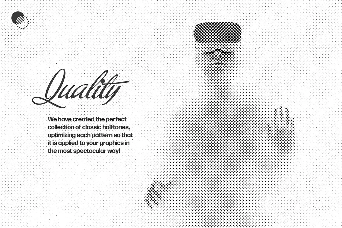 Classic Halftone Photo Effects