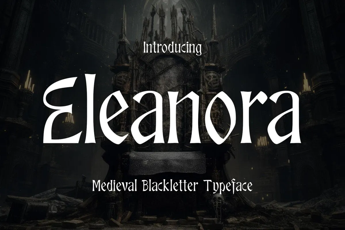 Eleanora - Medieval Blackletter Font