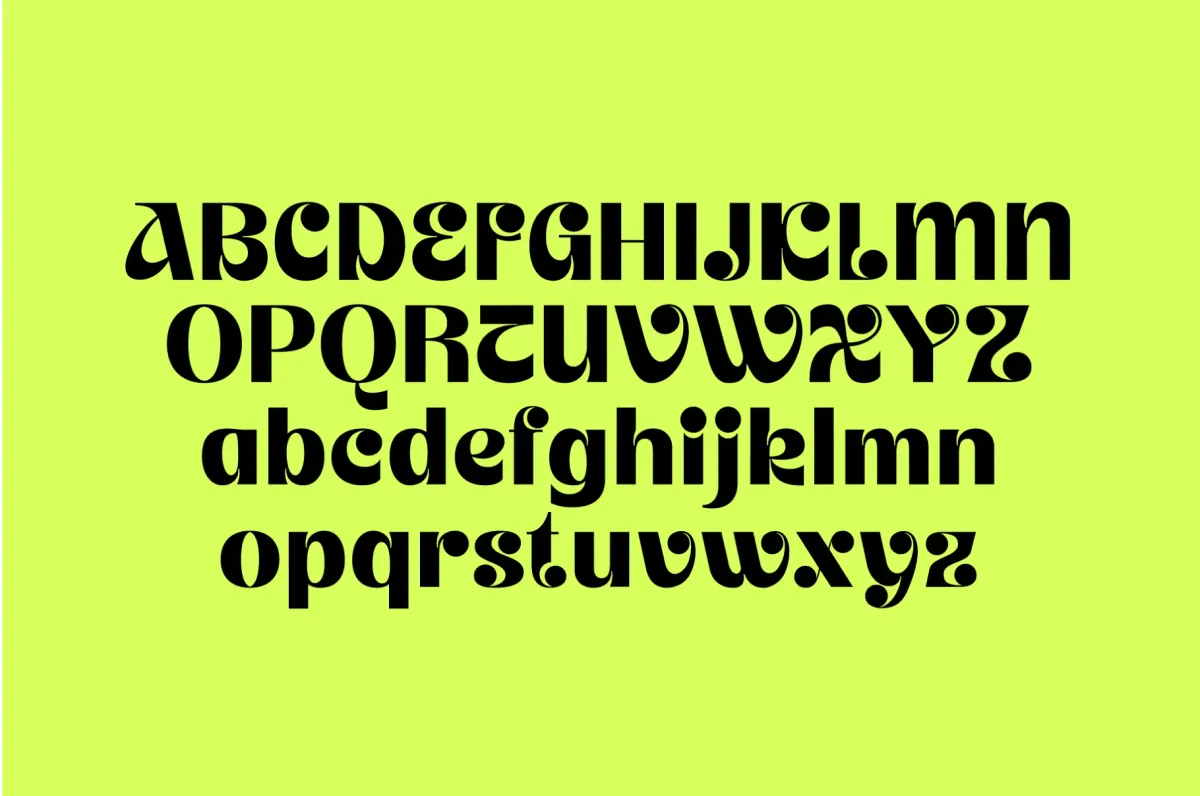JT Modernism - Modern Funky Font